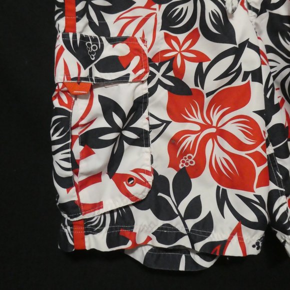 OLD NAVY | medium | Floral Swim Shorts | Mesh Lined | 100% Polyester | Like New - Picture 7 of 16